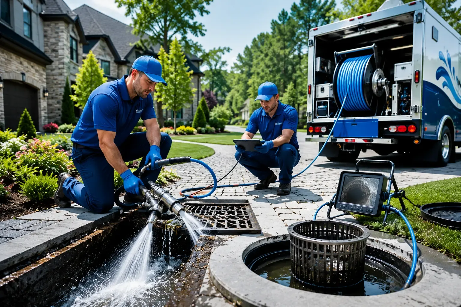 Local outdoor drain cleaning professionals in Kenton, OH